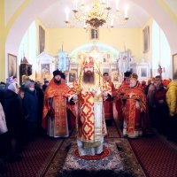 Архиепископ Антоний возглавил престольные торжества в храме великомученика Димитрия Солунского агрогородка Малая Берестовица [+ ВИДЕО]