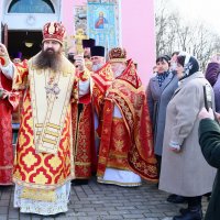 Архиепископ Антоний возглавил престольные торжества в храме великомученика Димитрия Солунского агрогородка Малая Берестовица [+ ВИДЕО]