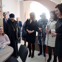 Протоиерей Димитрий Белоцкий принял участие в открытии Центра досуга и творчества для инвалидов