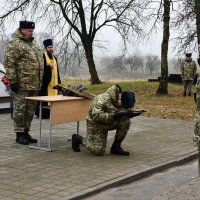 Протоиерей Димитрий Белоцкий напутствовал бойцов стрелкового батальона   