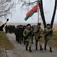 Протоиерей Димитрий Белоцкий напутствовал бойцов стрелкового батальона   