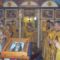 Архиепископ Антоний совершил Литургию в храме при исправительной колонии № 11 в Волковыске